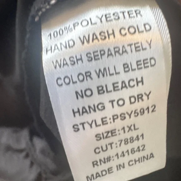 SHE+SKY Black ruffle dress - Picture 7 of 8